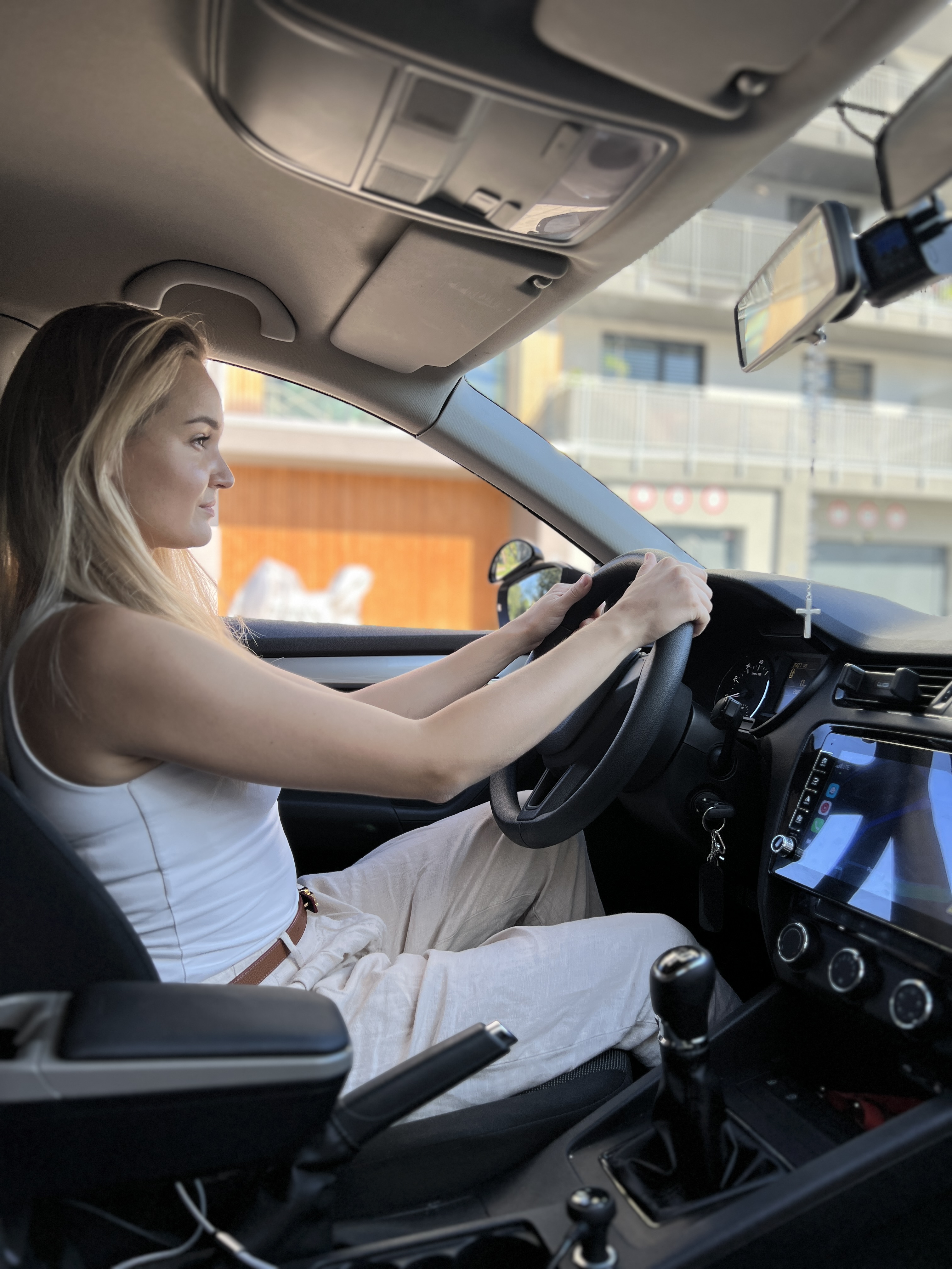 Interiér vozidla Autoškoly Limo Brno - moderní vybavení pro výuku